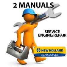 NOVO TRATOR HOLLAND TL95 MANUAL LOJA DE SERVIÇO REPARO DE MOTOR PDF USB, usado comprar usado  Enviando para Brazil