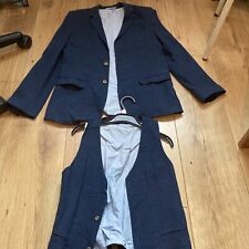 Boys navy suit for sale  HOUNSLOW