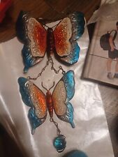 Butterfly metal tin for sale  Edmond