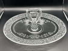 Glass etched serving for sale  Manchester