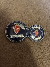 saab boot badge for sale  DERBY