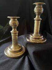Solid brass candlesticks for sale  Chesterfield