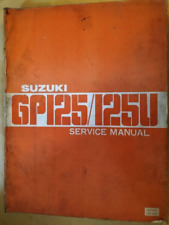 Suzuki gp125 workshop for sale  TONBRIDGE