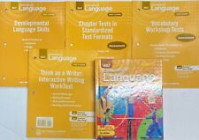 Paquete de educación en el hogar de artes lingüísticas de séptimo plan de estudios gramática escritura inglés, usado segunda mano  Embacar hacia Argentina