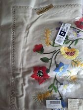Vintage hand embroidered for sale  CREWE
