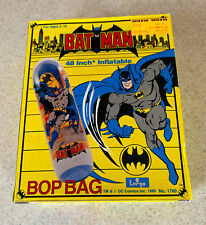 Usado, BOLSO BOP INFLABLE BATMAN 48" (1989 Largo Toys) -- En caja segunda mano  Embacar hacia Argentina
