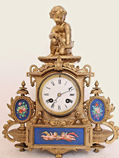 antique porcelain clocks for sale  ALLOA