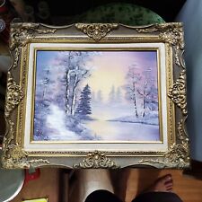 Original painting winter for sale  Lakeland