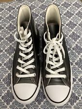 Usado, Tênis Converse All Star Chuck Taylor High prata tamanho 7.5 comprar usado  Enviando para Brazil