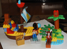 Usado, LEGO DUPLO 10514 Jake's Pirate Ship Bucky Neverland Pirates Completo LEER segunda mano  Embacar hacia Argentina