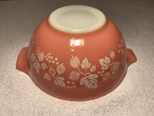 Beautiful Vintage Pink Floral Pyrex 1 1/2 Qt Mixing Bowl 7 1/2” Diameter for sale  Shipping to Canada
