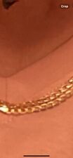 solid gold curb chain for sale  BELFAST
