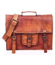 Mens leather messenger for sale  Shipping to Ireland