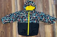 Jaqueta The North Face infantil Snow quest tamanho 2T preta multicolorida estampa animal comprar usado  Enviando para Brazil