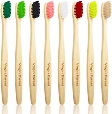 Pcs bamboo toothbrush for sale  STIRLING