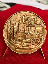 Médaille uniface industrie d'occasion  Poussan