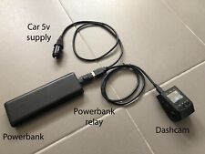 Dash cam power bank battery relay USB car parking recording dashcam powerbank for sale  Shipping to South Africa