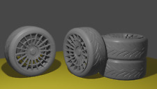 1/24 set Rotiform LAS-R wheels tires brake discs for diorama/diecast UNPAINTED for sale  Shipping to South Africa