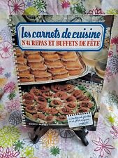 Ancien carnets cuisine d'occasion  La Rochette