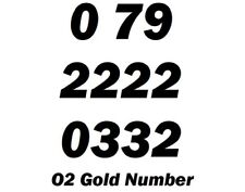 Number gold mobile for sale  CRAIGAVON