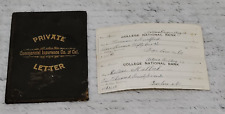1884 private letter for sale  Astoria