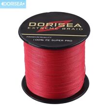 Dorisea Red 100M~2000M PE Dynema EXTREME Braid Fishing Line Power Casting for sale  Shipping to South Africa