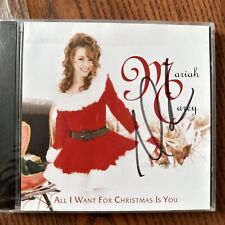Mariah Carey Assinado Tudo o que eu quero para o Natal é você (cd single) Novo em folha lacrado comprar usado  Enviando para Brazil