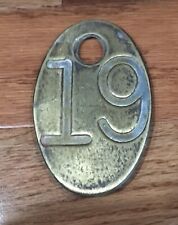 Brass cow tag for sale  Dawsonville