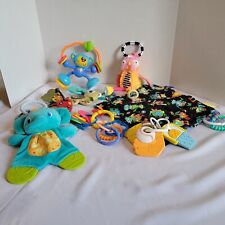 10 peças Lote misto de brinquedos para berço mordedor brinquedos sensoriais chocalho para bebês, usado comprar usado  Enviando para Brazil