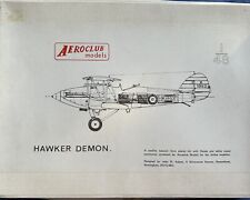 Aeroclub hawker demon for sale  BECKENHAM