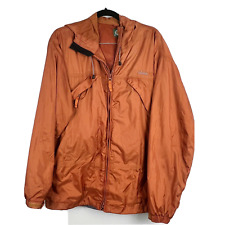 Used, Cabelas Mens Lightweight Full Zip Packable Jacket Orange Sz M for sale  Shipping to South Africa