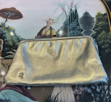 Gold shoulder clutch for sale  CANTERBURY