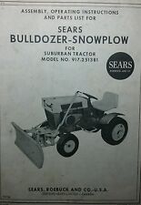 Sears bulldozer plow for sale  Chewelah