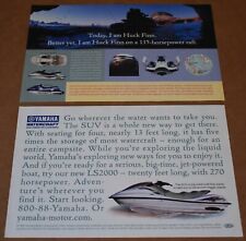 1999 Print Ad Today I am Huck Finn Yamaha Watercraft 135hp Jet Ski Water Sports for sale  Shipping to South Africa