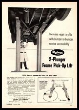1959 Rotary Lift Co. Memphis Tennessee 2-Plunger Frame Pick-Up Car Lift Print Ad, used for sale  Austin