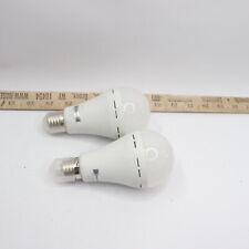 (2-Pk) Rechargeable Emergency Light Bulb 1500mAh 15W 6500K AC85-265V-50-60Hz for sale  Shipping to South Africa