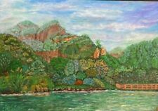 Oil pastel painting for sale  Barker