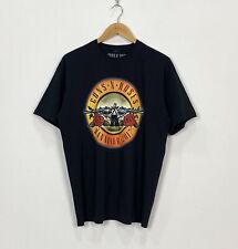 Camiseta masculina Guns N Roses 2017 Tour Hannover tamanho G preta estampa dupla face comprar usado  Enviando para Brazil