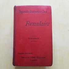 Livre ancien formulaire d'occasion  Tournefeuille