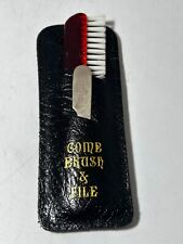 Genuine leather comb for sale  NORTHAMPTON