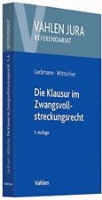 Klausur zwangsvollstreckungsre gebraucht kaufen  Berlin