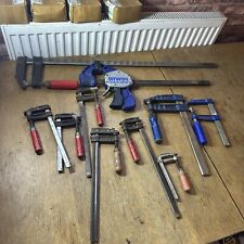 Mixed clamps for sale  PRESTON