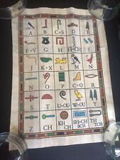 Egyptian hieroglyphics alphabe for sale  OLDBURY