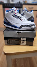 JORDAN 3 RETRO OG TRUE BLUE 2009 REINO UNIDO/US10/EUR44/CM28 MUY RARO segunda mano  Embacar hacia Argentina