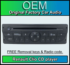 Renault Clio Cd-Player, Stereo, Radio Code , Entfernung Schlüssel 281150049RT segunda mano  Embacar hacia Argentina