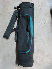 Spalding Lite Weight (2.5 lbs.) Carry Sunday Bag - Black/Green - Very Good Cond for sale  Shipping to South Africa