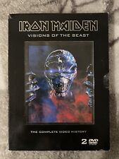 Iron Maiden - Visions of the Beast (DVD, 2003) com Capa Rock In Rio Rara OOP comprar usado  Enviando para Brazil