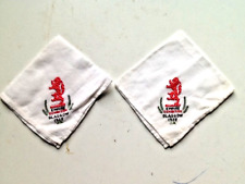 Pair white embroidered for sale  BURY ST. EDMUNDS