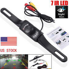 Car Rear View Backup Camera Parking Reverse Back Up Camera  Waterproof CMOS 7LED for sale  Chino