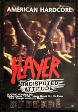 Slayer undisputed attitude for sale  Naperville